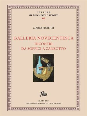 cover image of Galleria novecentesca
